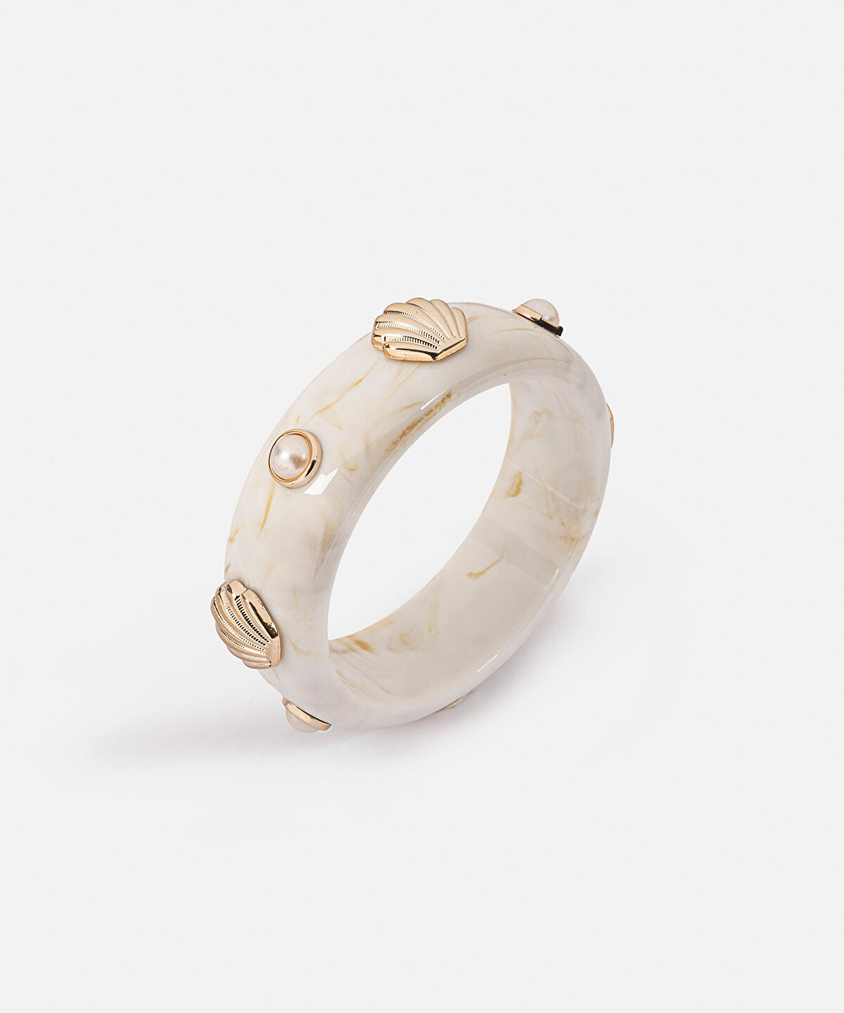Zoomed Marine Motif Acrylic Bracelet