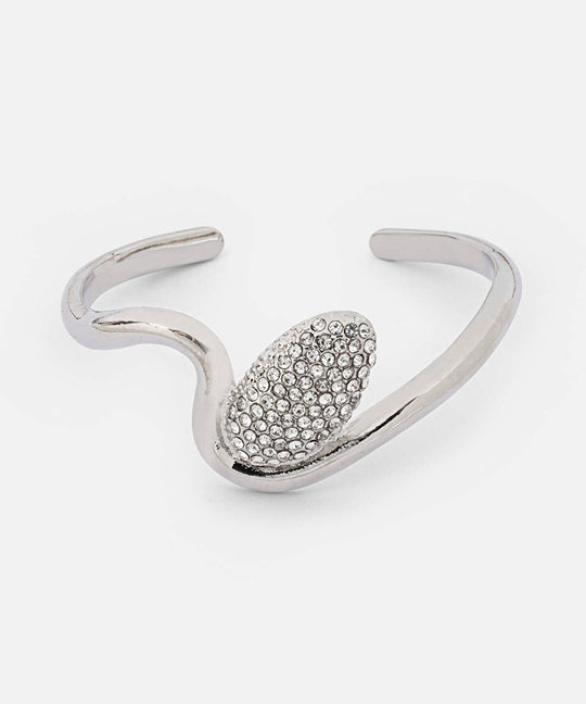 Rhinestone Metal Bracelet