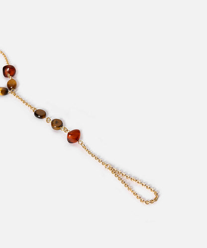 Beaded Hand Chain Bracelet