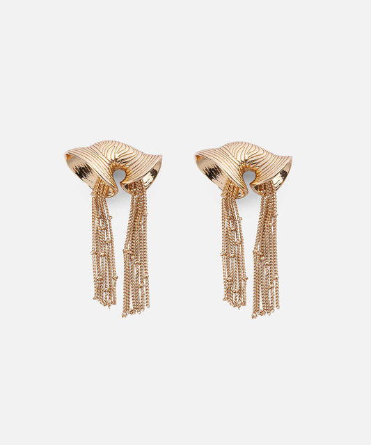Textured Dangle Earrings