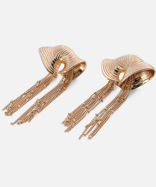 Textured Dangle Earrings