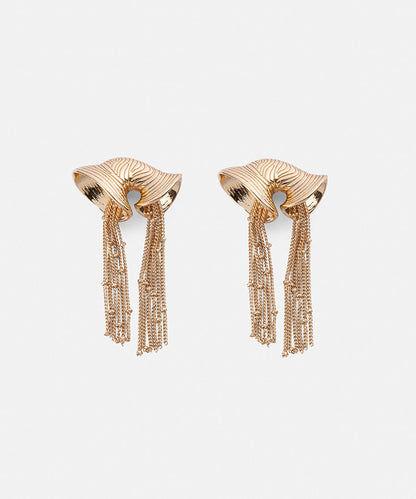 Textured Dangle Earrings