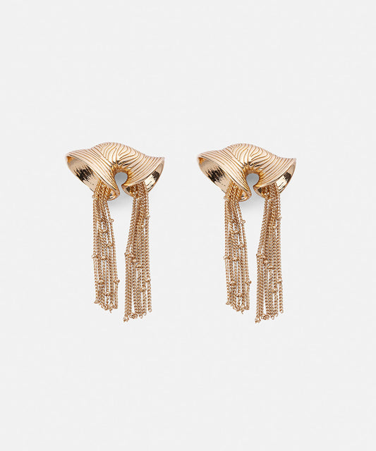 Textured Dangle Earrings