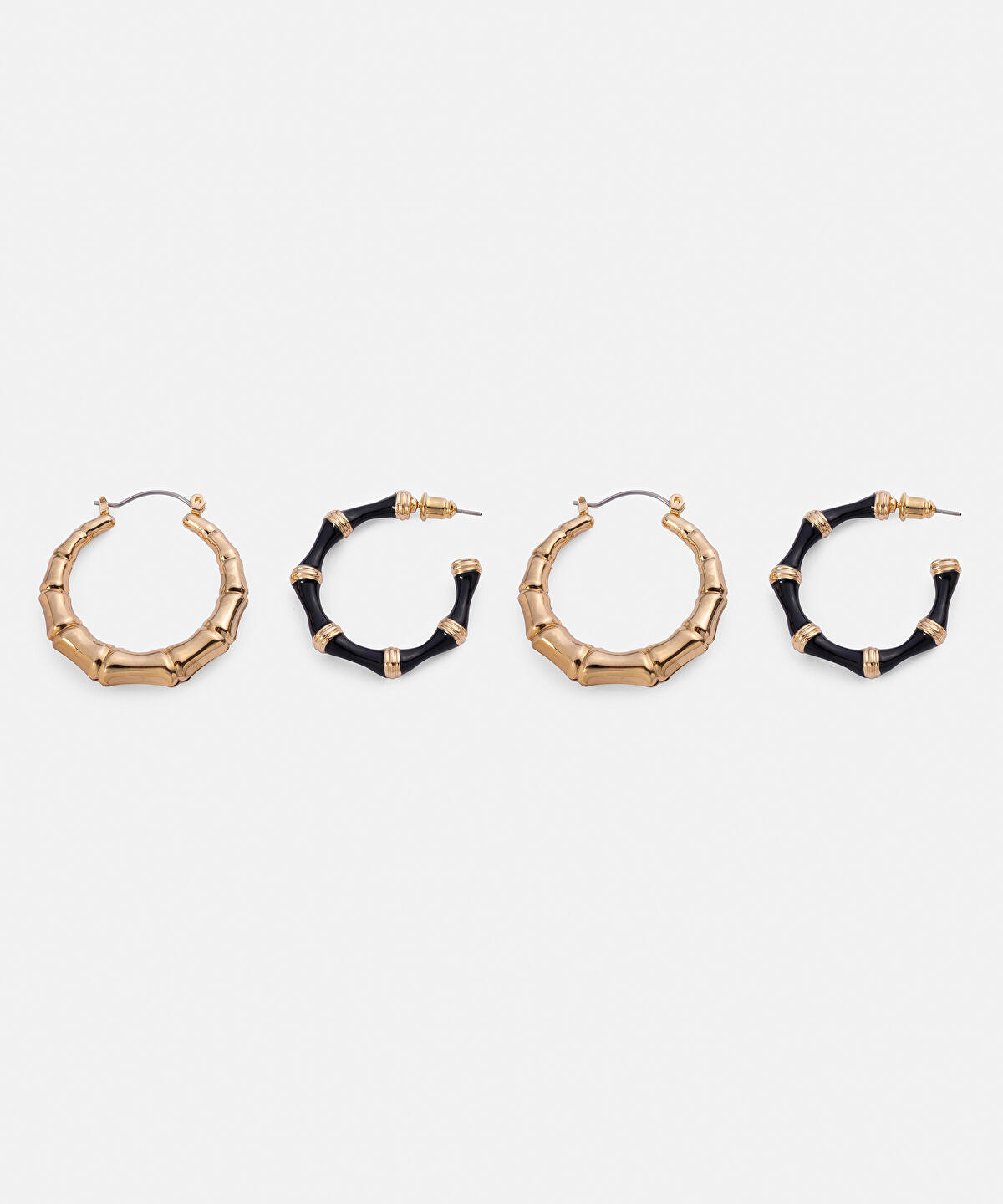 Zoomed Pack of Two Hoop Earrings