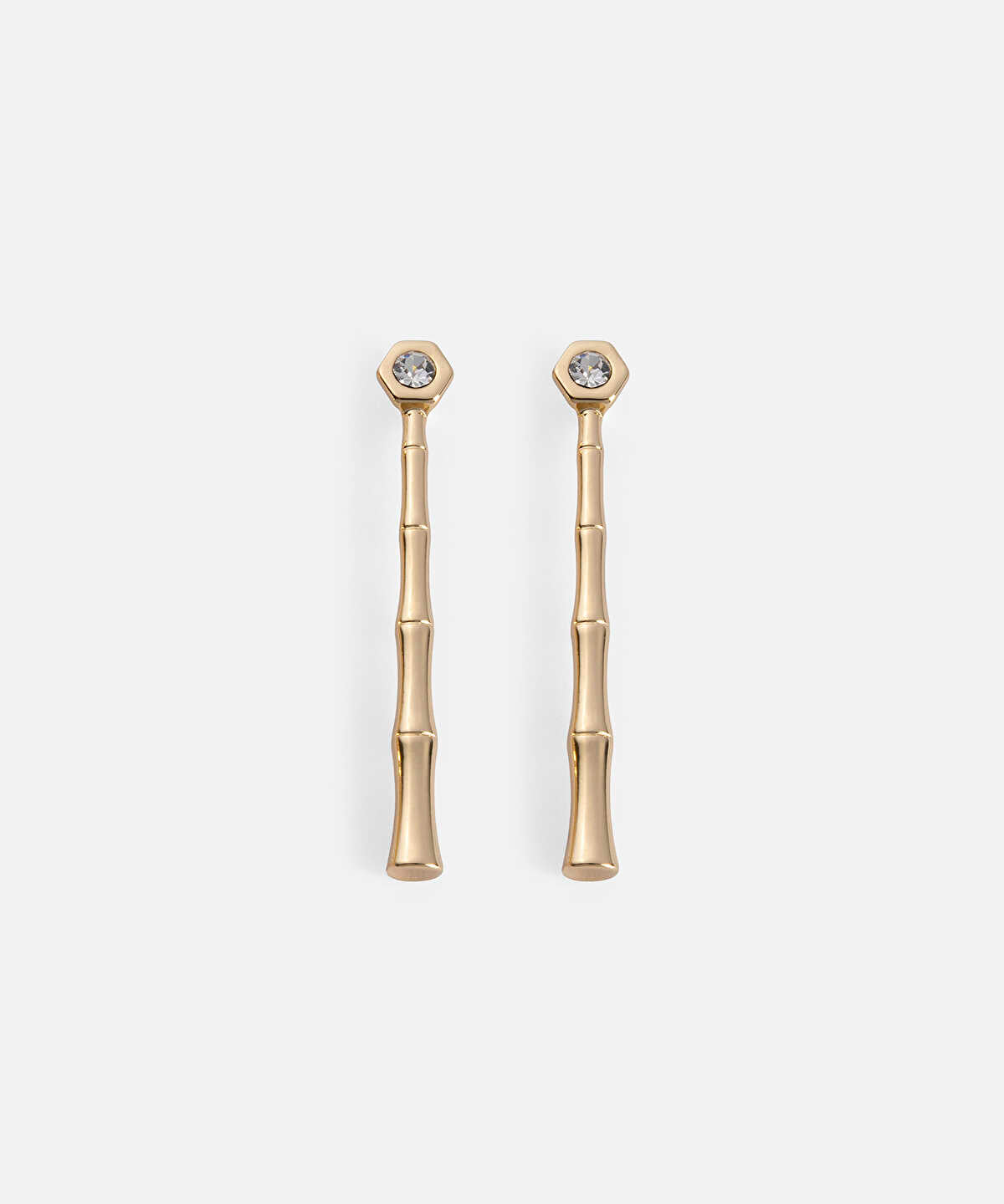 Zoomed Rhinestone Embellished Earrings