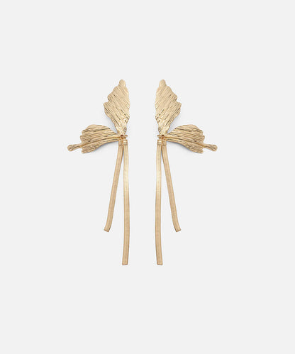 Two-Tone Dangle Earrings