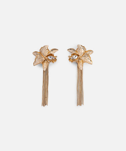 Dangle Flower Earrings