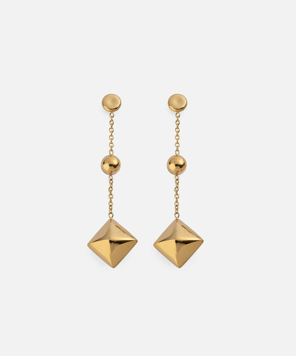 Combined Chain Earrings