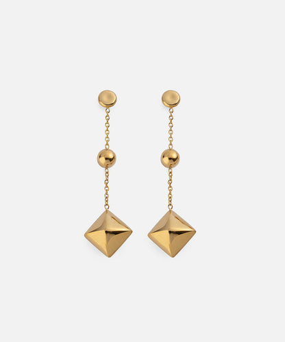 Combined Chain Earrings