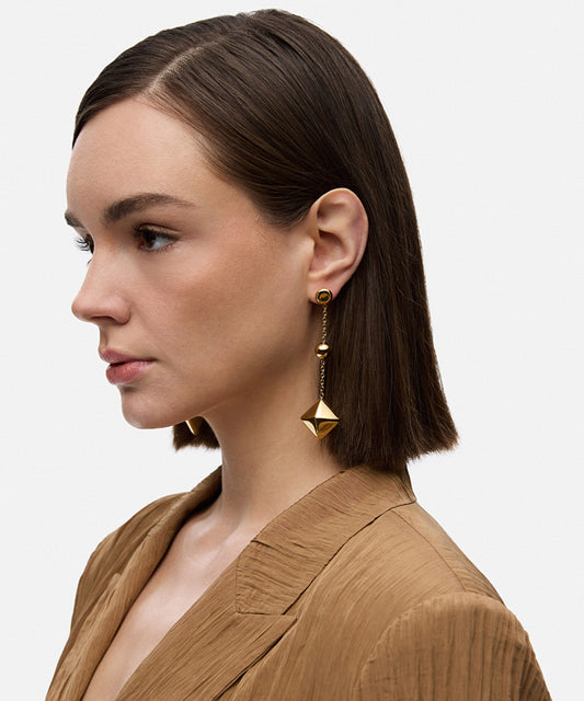 Combined Chain Earrings
