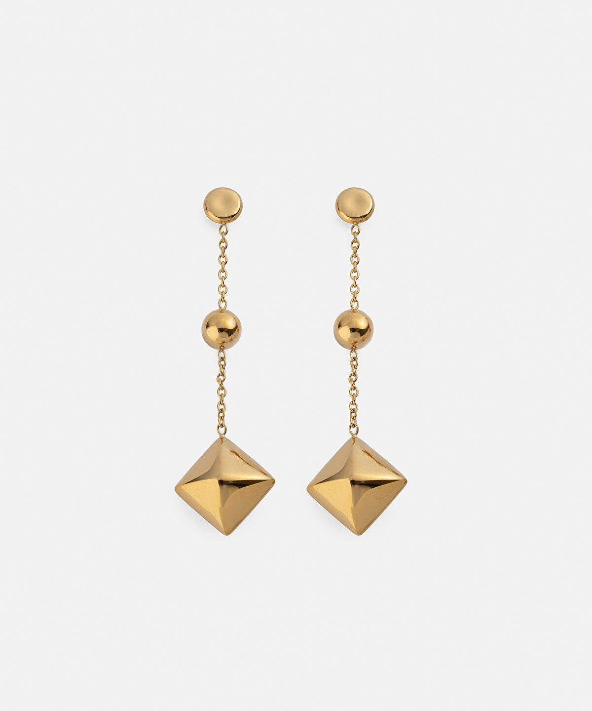 Zoomed Combined Chain Earrings
