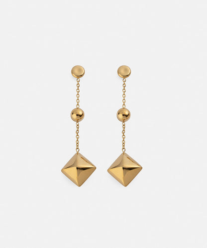 Combined Chain Earrings