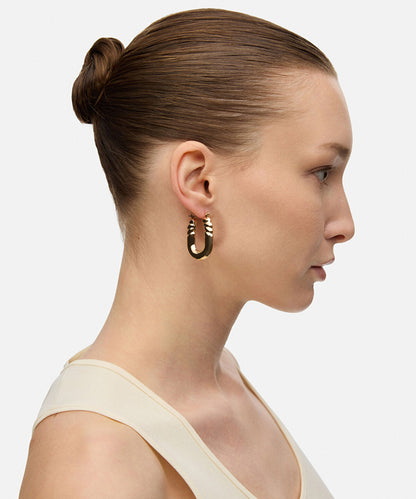Pack of Two Textured Earrings