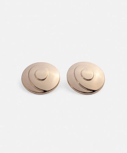 Metal Plate Earrings
