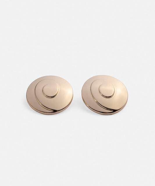 Metal Plate Earrings