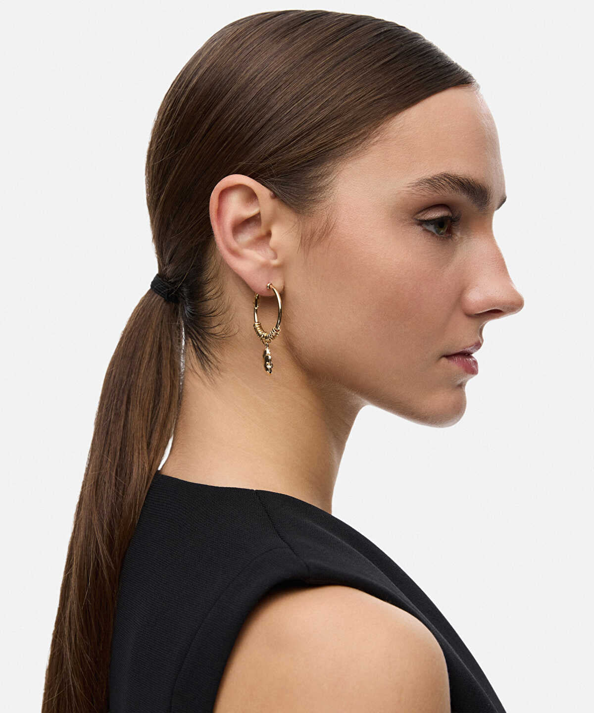 Zoomed Pack of Two Hoop Earrings