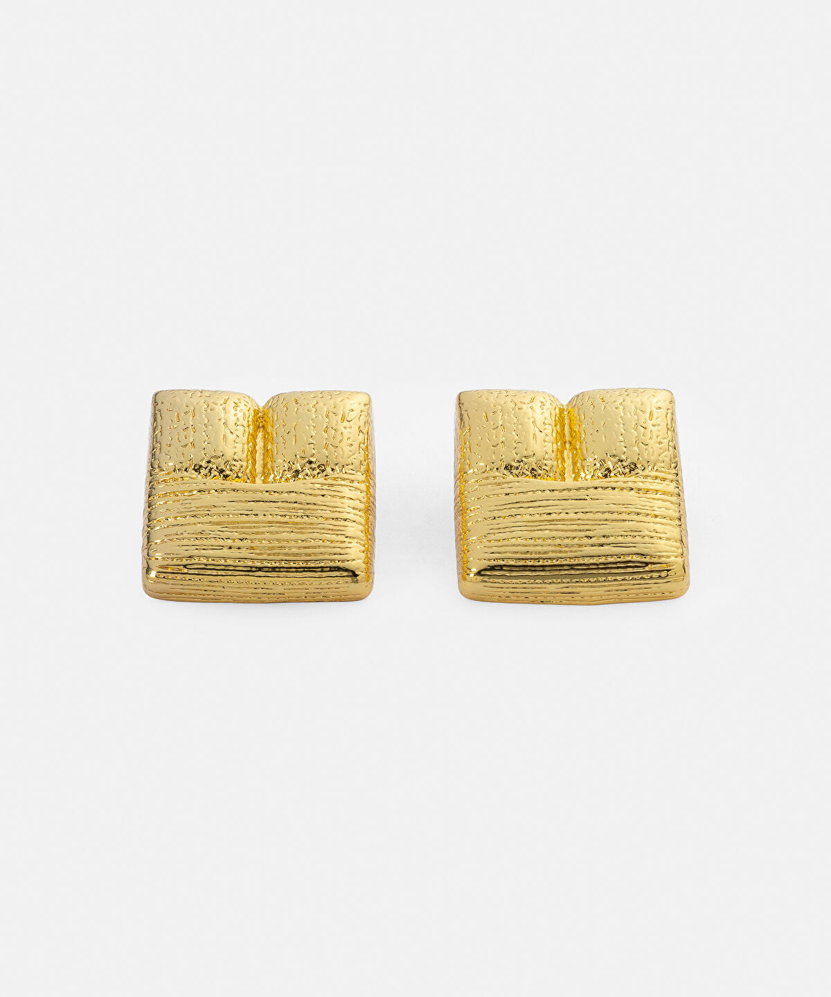 Textured Metal Earrings