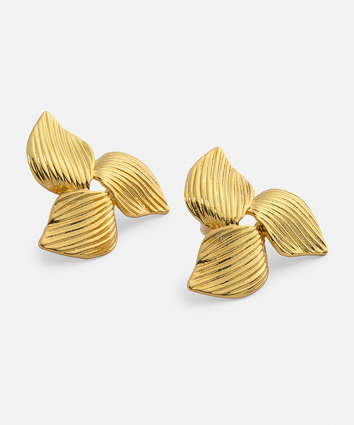 Zoomed Multi-Piece Textured Earrings