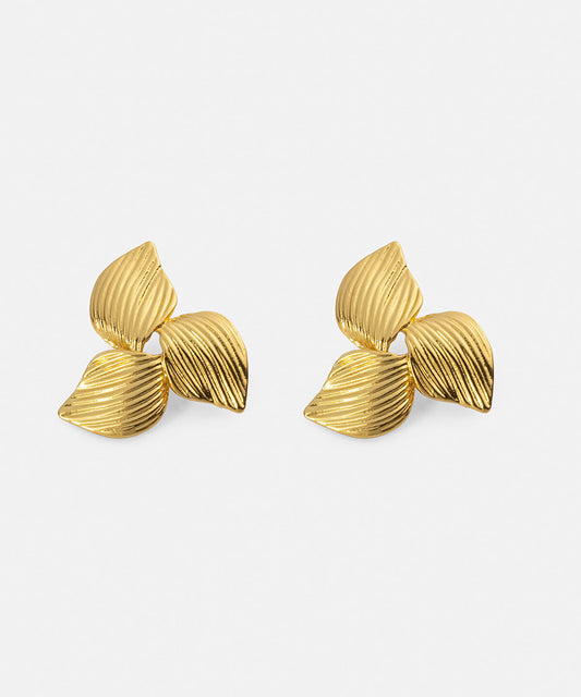 Multi-Piece Textured Earrings