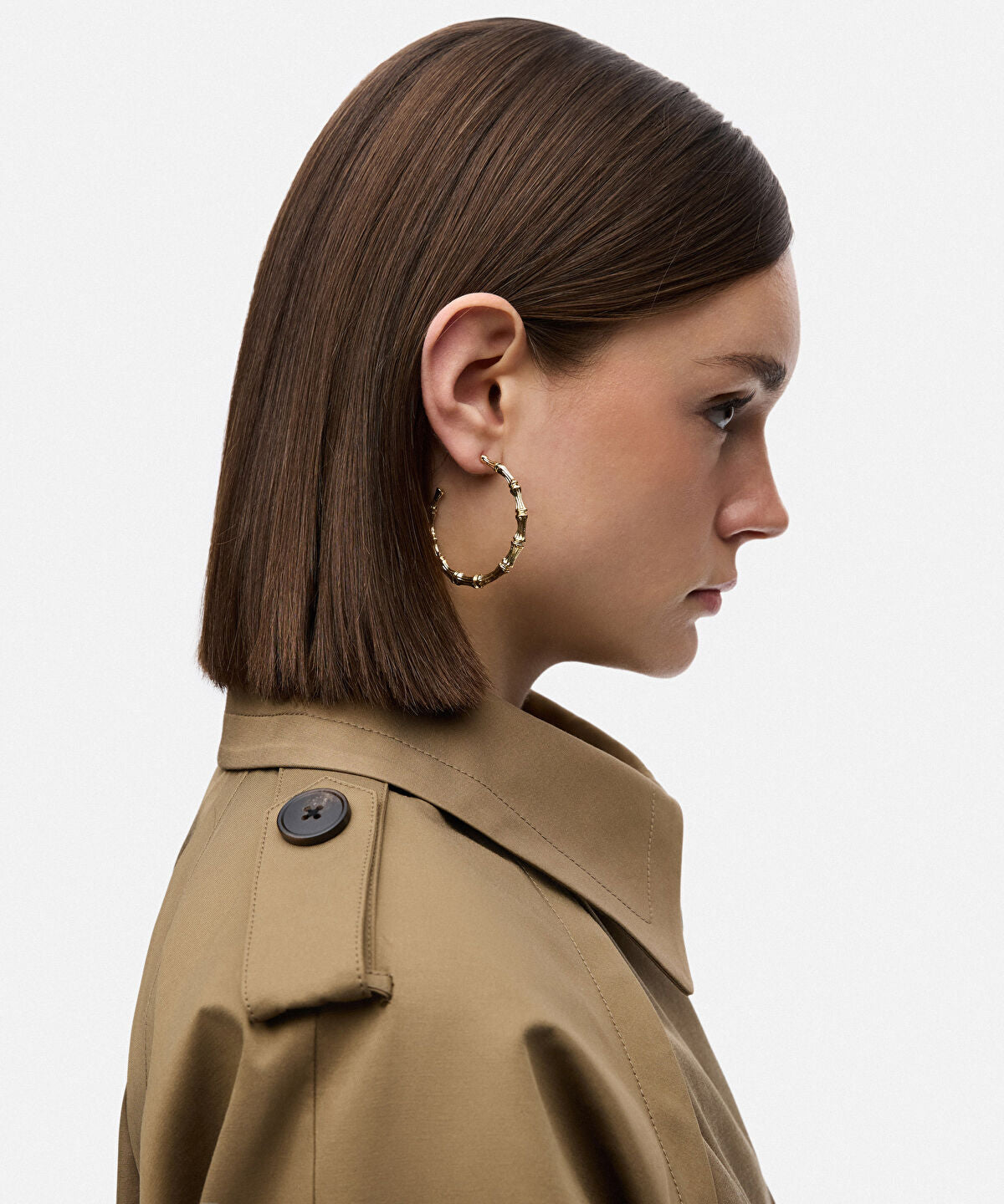 Textured Hoop Earrings