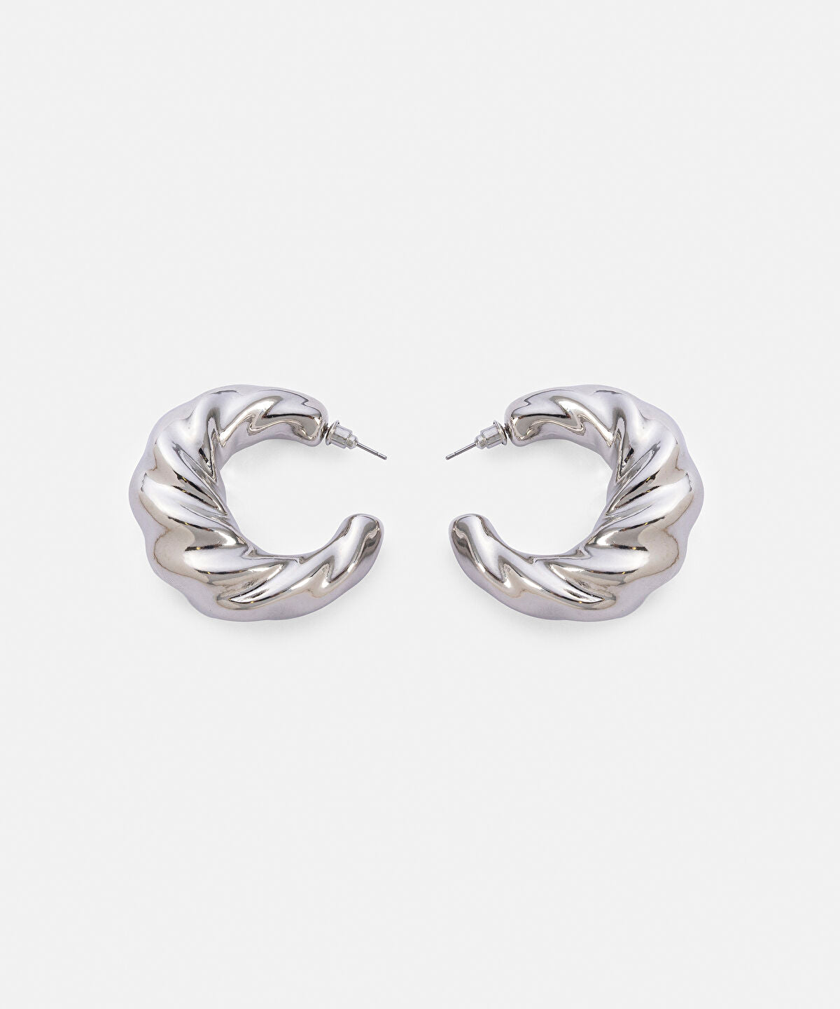 Textured Hoop Earrings