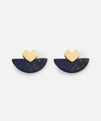 Combined Heart Earrings