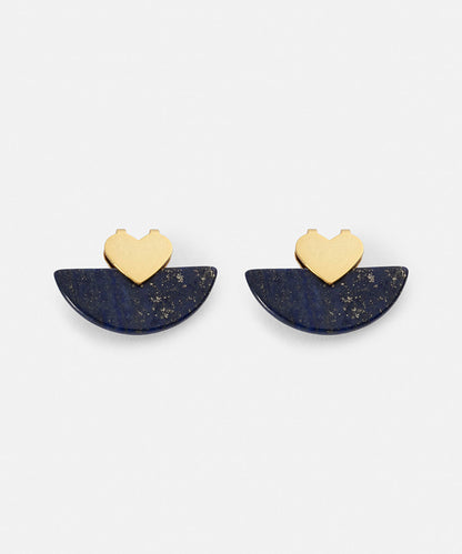 Combined Heart Earrings