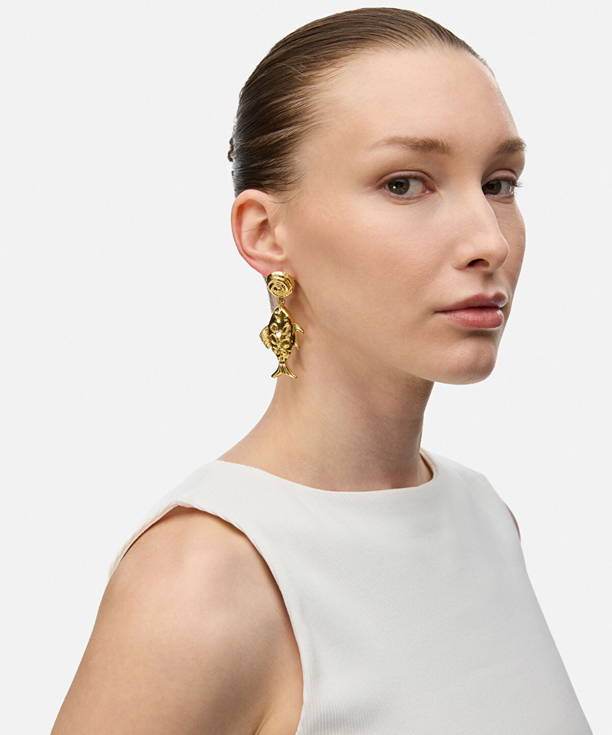 Zoomed Fish Earrings