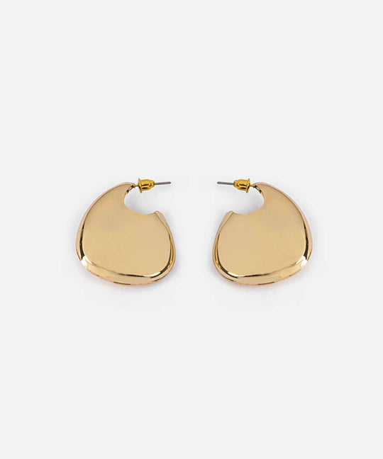 Voluminous Metal Earrings