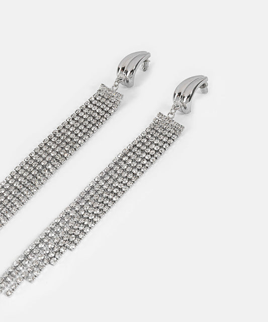 Rhinestone Dangle Earrings