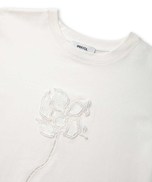 Floral Applique T-Shirt