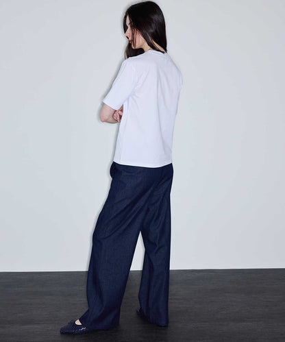Embroidered Slogan T-Shirt