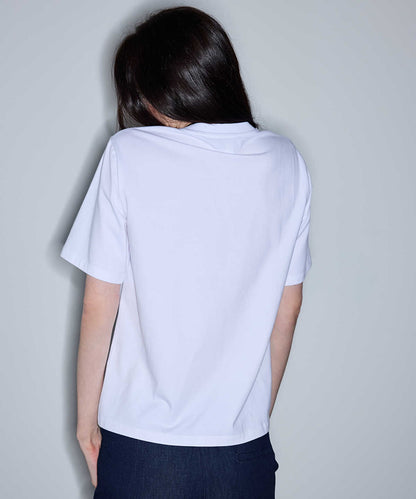 Embroidered Slogan T-Shirt