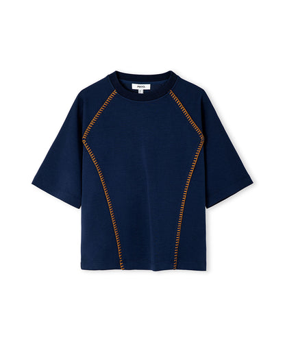 Contrast Stitch T-Shirt