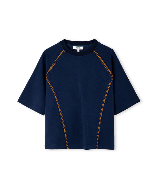 Contrast Stitch T-Shirt