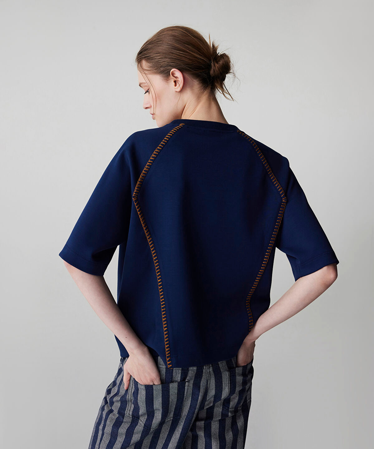 Contrast Stitch T-Shirt