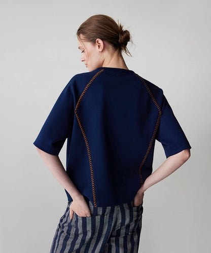 Contrast Stitch T-Shirt
