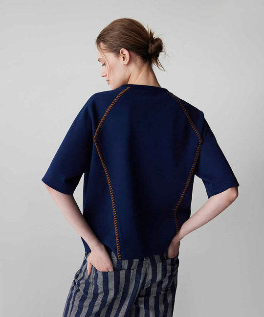 Contrast Stitch T-Shirt