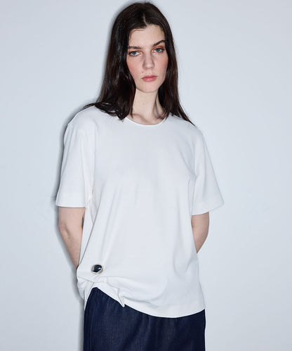 Asymmetric T-Shirt with Accessory
