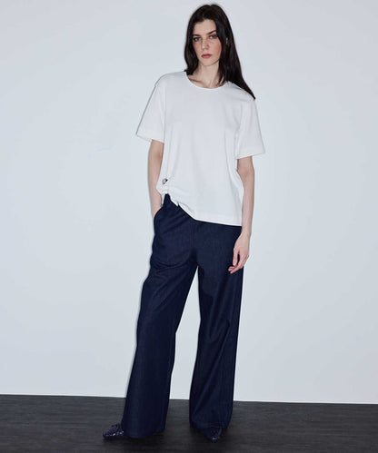 Asymmetric T-Shirt with Accessory