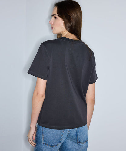Slogan Embroidered T-Shirt