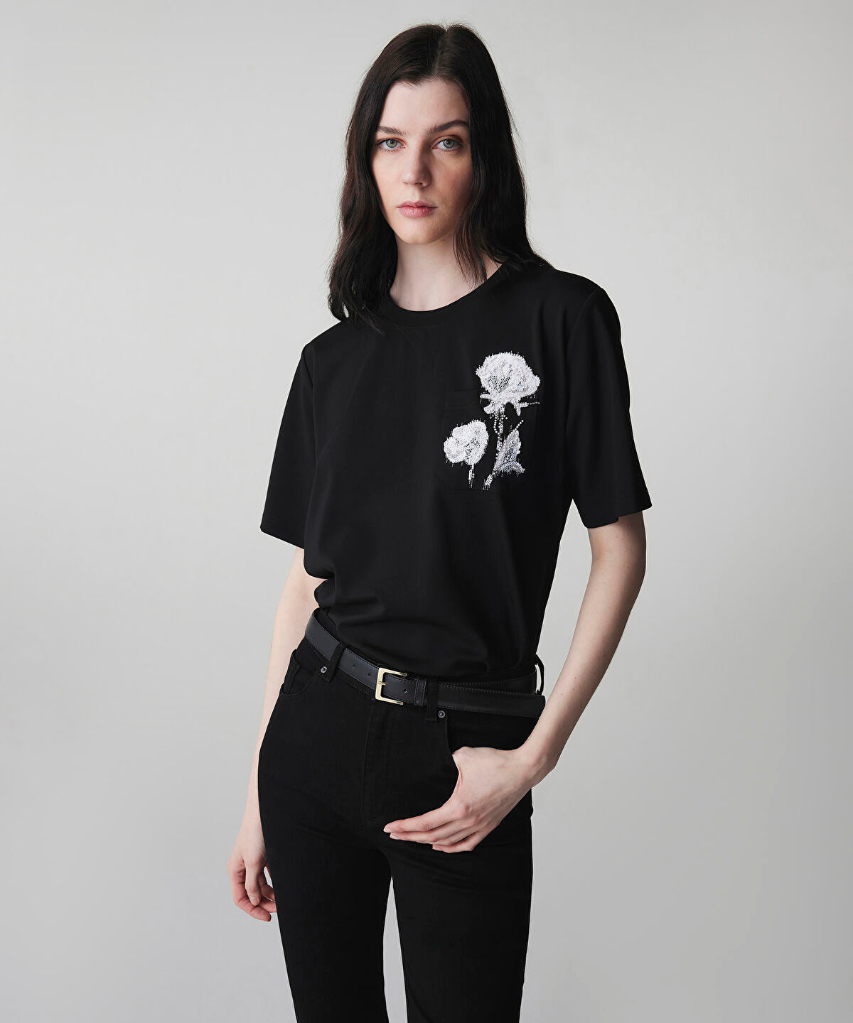 Zoomed Embroidered T-Shirt