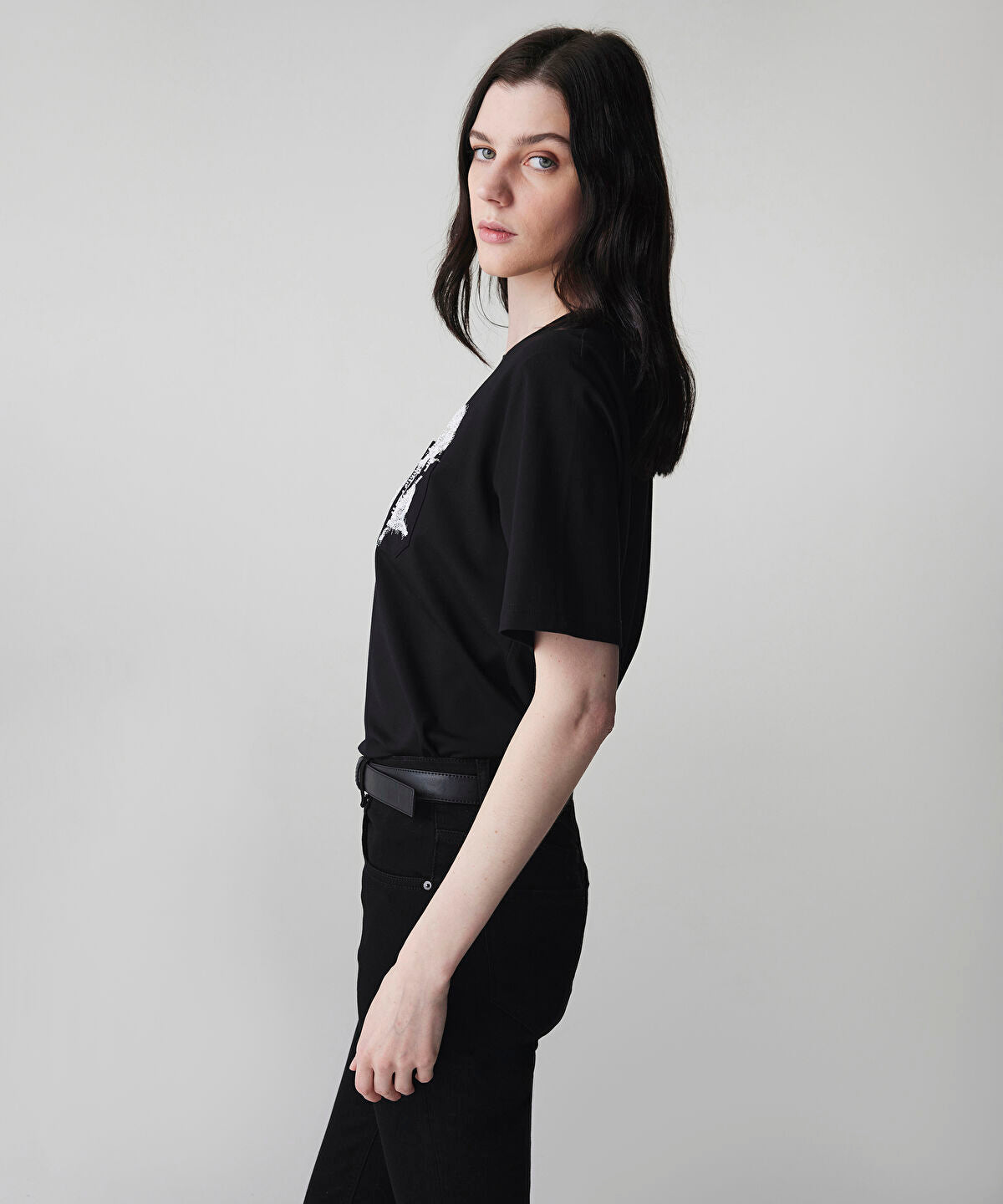 Zoomed Embroidered T-Shirt