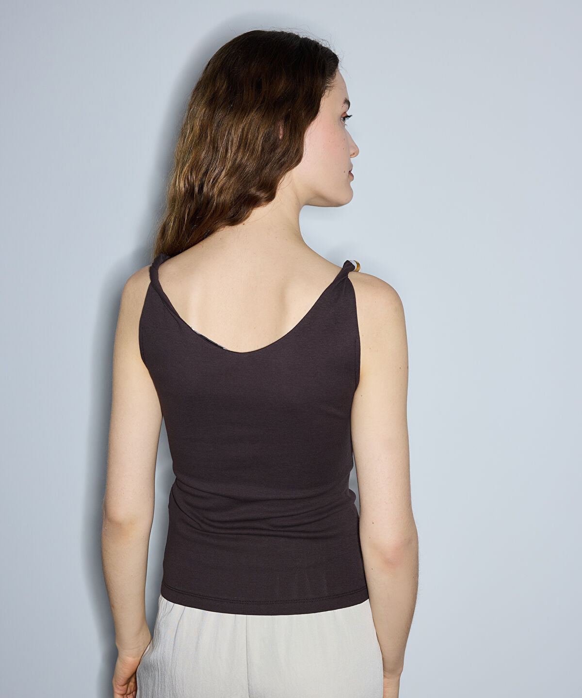 Zoomed T-Shirt with Bead Embellishments