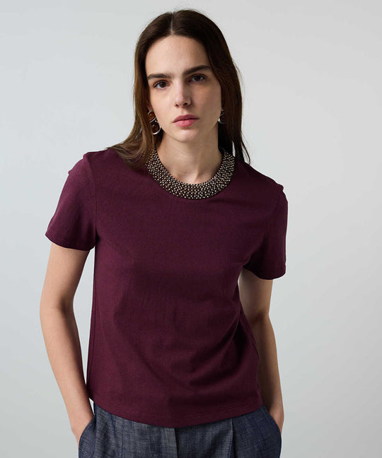 T-Shirt with Embellishments