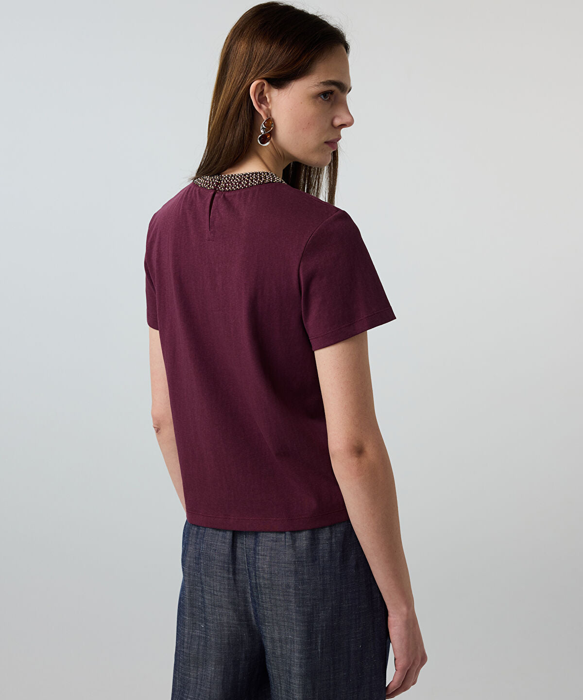 T-Shirt with Embellishments