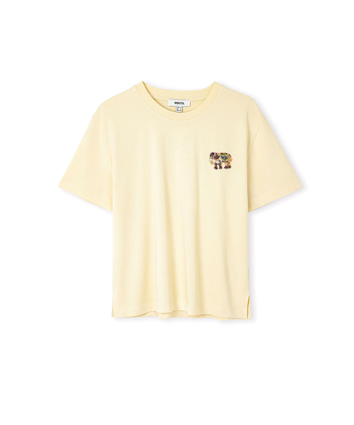 Zoomed T-Shirt with Embellished Applique