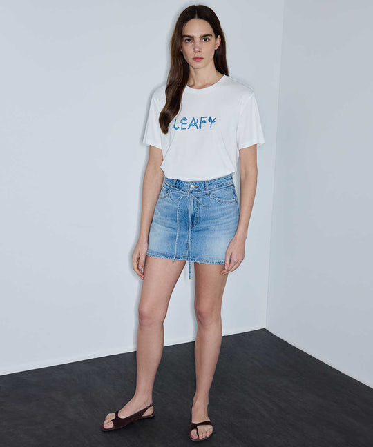 Sequin Embellished Slogan T-Shirt