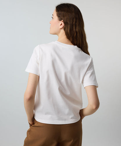 Beaded Slogan T-Shirt