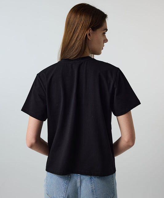 Rhinestone-Embellished T-Shirt